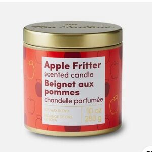 Tim Hortons Apple Fritter Scented Candle (10oz) Soy Wax Blend 283g Metal Tin Can